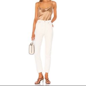 AGOLDE Remy jean size 25 off white Paper